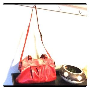 Gorgeous Red Patricia Nash crossbody bag